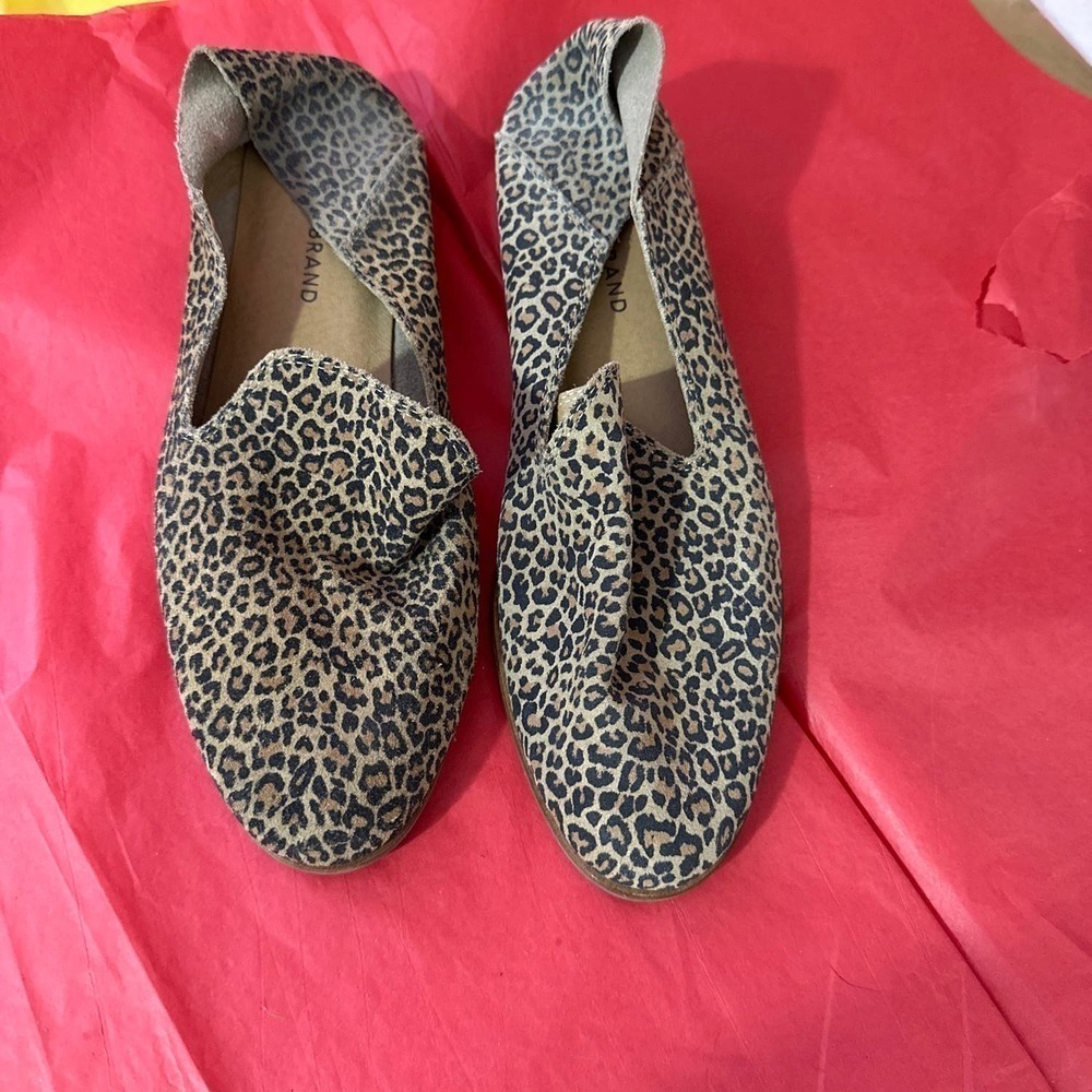 Lucky brand leather flats